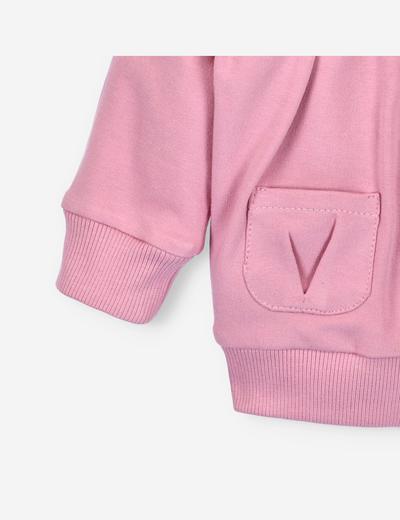 Bluza niemowlęca STARS z bawełny organicznej dla dziewczynki