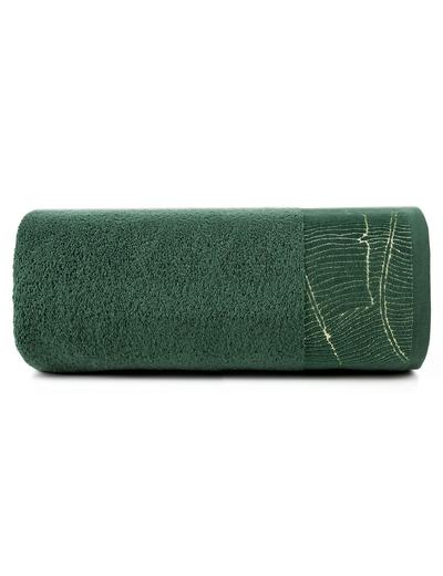 Ręcznik metalic (06) 30x50 cm butelkowy zielony