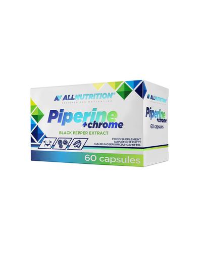 Suplementy diety - Allnutrition Piperine + Chrome - Spalacz tłuszczu - 60 kapsułek