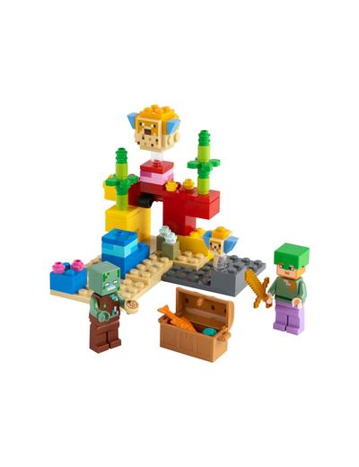 LEGO Minecraft - Rafa koralowa - 92 elementy