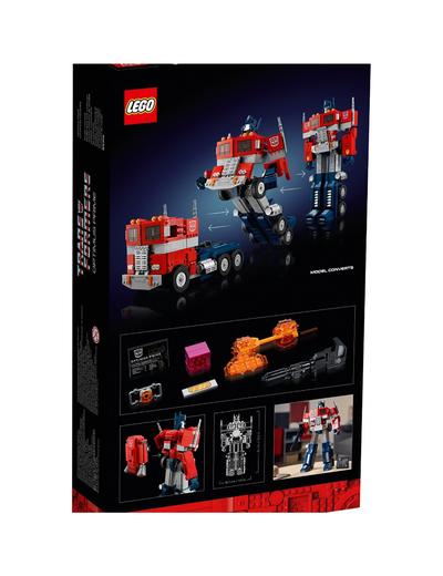 Klocki LEGO Icons 10302 Optimus Prime - 1508 elementów, wiek 18 +