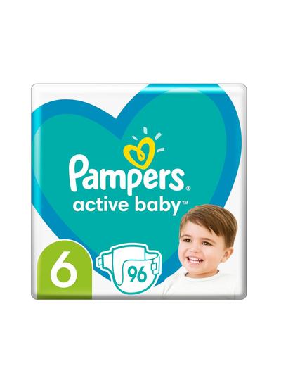 Pampers Active Baby, rozmiar 6, 96 pieluszek, 13kg-18kg