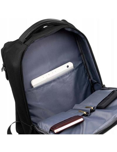 Pojemny plecak unisex podróżny z przegrodą na laptopa - Peterson