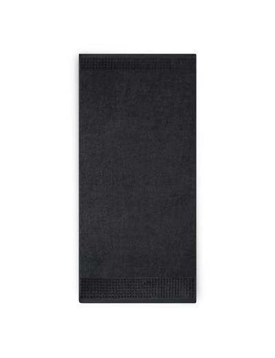 Ręcznik Paulo z bawełny egipskiej czarny 70x140 cm