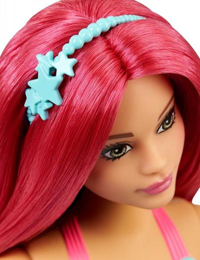 Barbie Syrenka z Krainy Tęczy Różowa