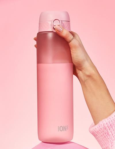 Butelka na wodę ION8 BPA Free Rose Quartz 1200ml - różowa