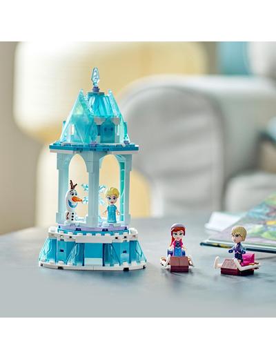 Klocki LEGO Disney Princess 43218 Magiczna karuzela Anny i Elzy - 175 elementów, wiek 6 +