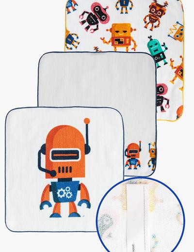 Ręczniki Roboty 30x30cm 3-pack