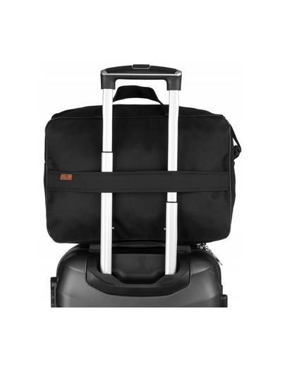 Mała torba podróżna na bagaż podręczny — Peterson czarna