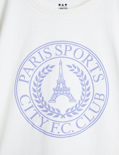 Dzianinowy t-shirt Paris Sports - Limited Edition