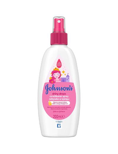 Johnson's Shiny Drops odżywka do włosów w sprayu - 200 ml