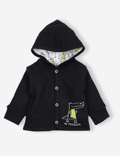 Bluza niemowlęca z bawełny organicznej dla chłopca