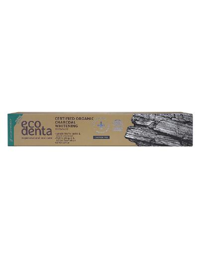 ECODENTA COSMOS ORGANIC certyfikowana, organiczna, wybielająca pasta do zębów z węglem aktywnym 75 ml