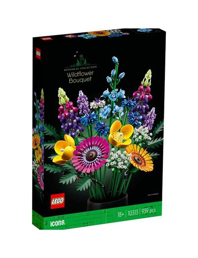Klocki LEGO Icons 10313 Bukiet z polnych kwiatów - 939 elementów, wiek 18 +