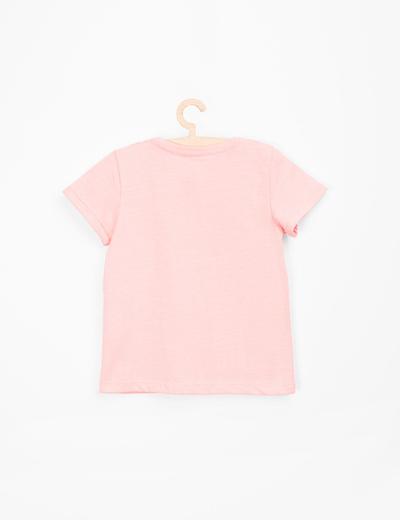 T-shirt dla niemowlaka- różowy