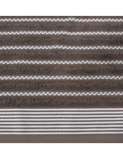 Ręcznik d91 leo (03) 50x90 cm ciemnobrązowy