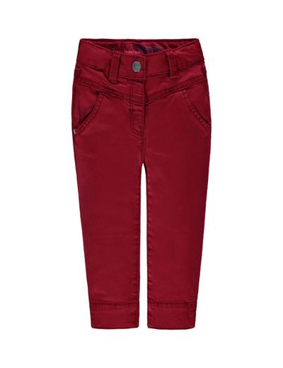 Spodnie materiałowe dziewczęce czerwone