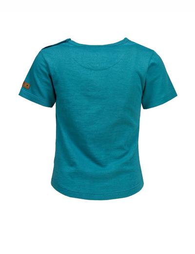 T-shirt chłopięcy, niebieski, Relax, Lief