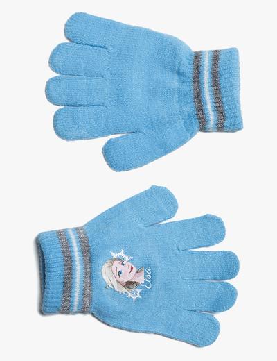 Zimowe rękawiczki dziewczęce Kraina Lodu