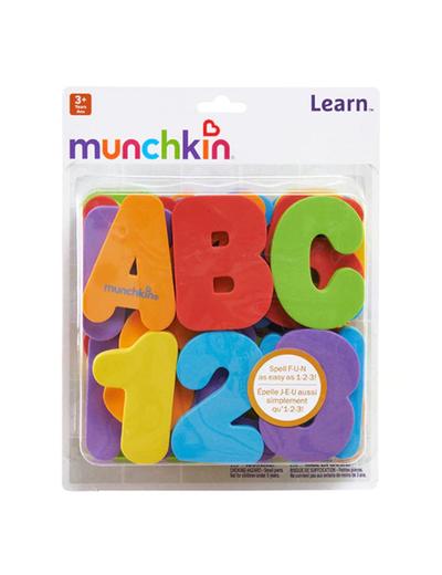 Puzzle kąpielowe literki i cyferki Munchkin