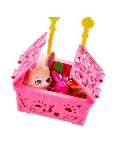 Enchantimals Wiosenne króliczki zestaw do zabawy z lalką Fluffy Bunny i figurką króliczka Mop wiek 4+
