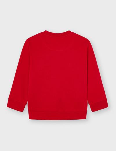 Bluza chłopięca Mayoral z deskorolkami - czerwona