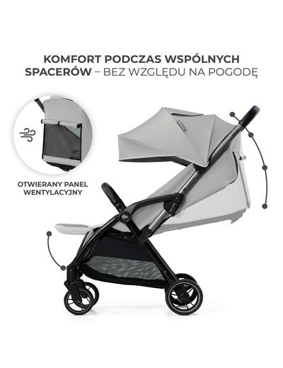 Wózek spacerowy APINO Kinderkraft - dove grey