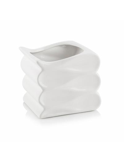 Ceramiczna doniczka Barcelona 13 x 15 x 13 cm biała