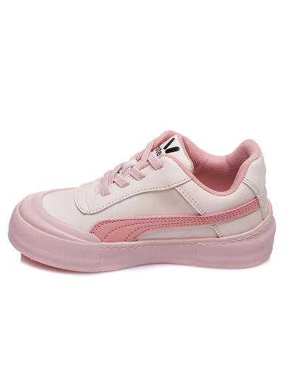 Buty tenisówki sportowe dziewczęce wiązane Weestep różowe