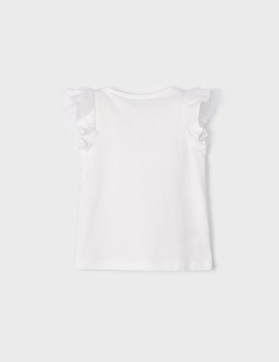 Koszulka bez rękawków dla dziewczynki Mayoral - ecru