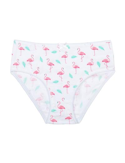 Majtki dziewczęce 5-pak Flamingi