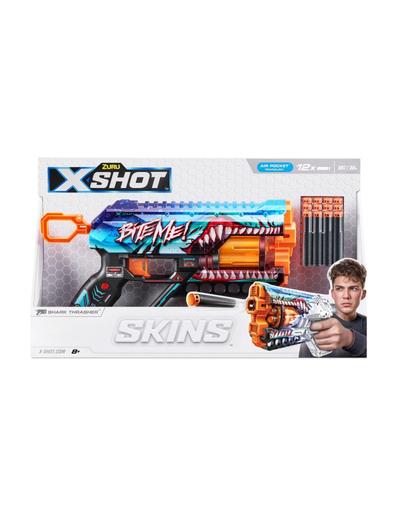 ZURU X-Shot Wyrzutnia Skins Griefer Thrasher 12 strzałek