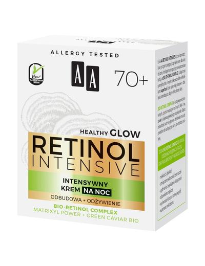 AA Retinol Intensive 70+ intensywny krem na noc odbudowa i odżywienie 50 ml