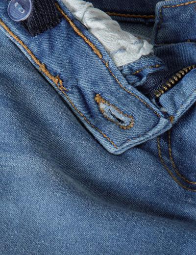 Spodnie jeansowe dziewczęce rozkloszowane