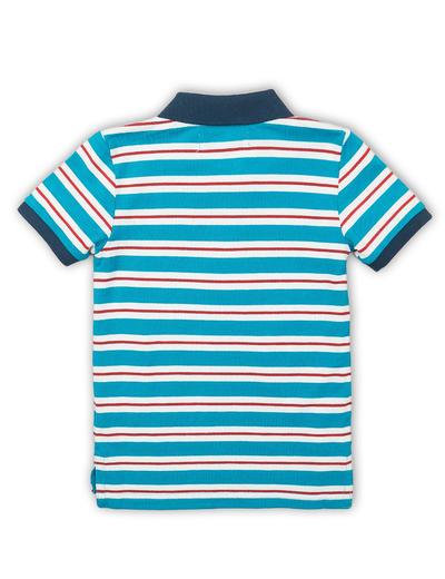 Koszulka niemowlęca w biało-niebieskie paski
