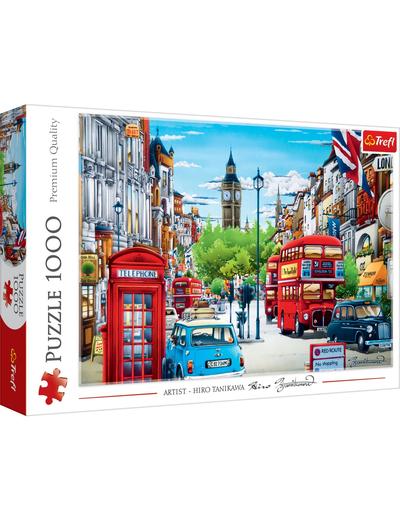 Puzzle - Ulica Londynu  - 1000 elementów