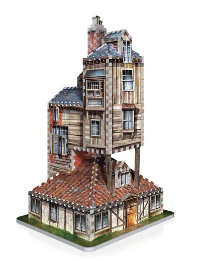 Harry Potter Wrebbit 3D puzzle The Burrow – Weasley Family Home 415 elementów
