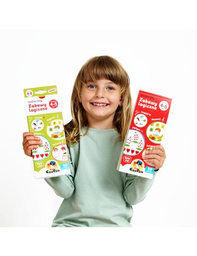 Książeczka Zabawy logiczne dla dzieci od 4-5 lat