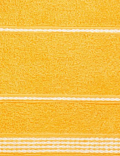 Ręcznik Mira 50x90 cm - żółty