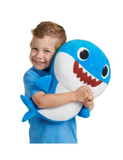 Baby Shark 45cm pluszowy tata Shark - niebieski