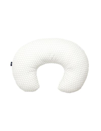 Poduszka do karmienia Comfort Exclusive 140 cm grochy szaro-białe