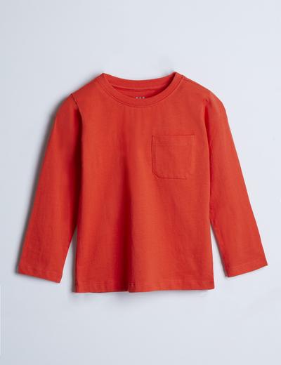 Pomarańczowa dzianinowa bluzka - unisex - Limited Edition