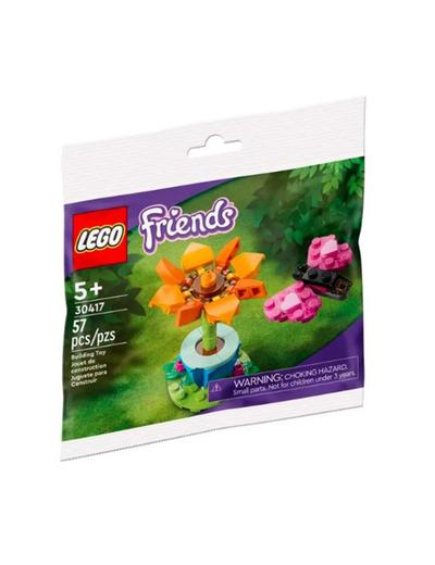 Klocki LEGO Friends 30417 Ogrodowy kwiat i motyl - 57 elementów, wiek 5 +