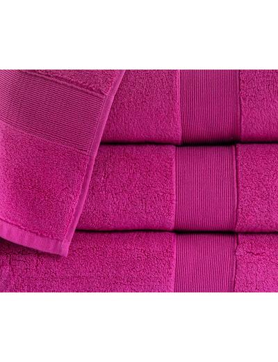 Bawełniany ręcznik ROCCO - różowy 50x90cm
