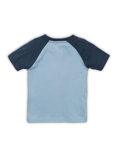 Niebieski t-shirt dla niemowlaka- taco