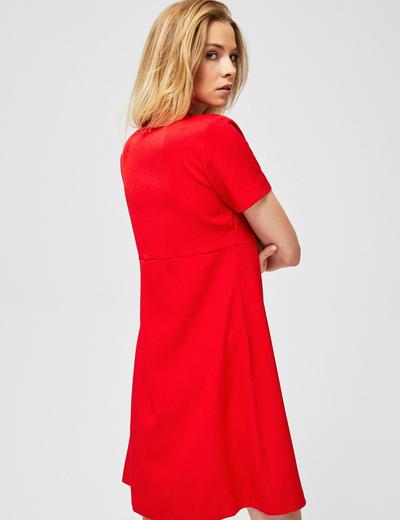 Sukienka damska czerwona- mini