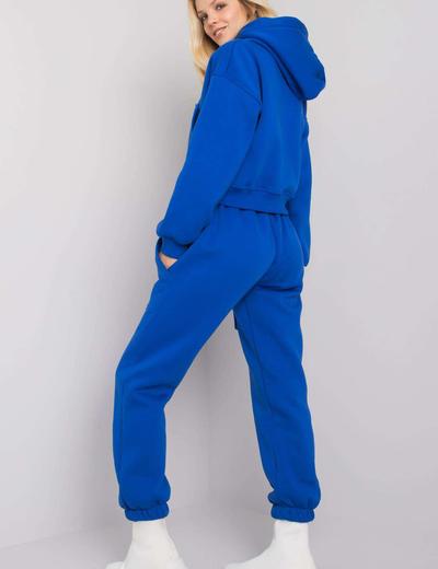 Ciemnoniebieski komplet dresowy bawełniany Solange