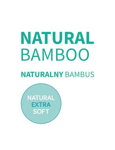 Ręczniczki bambusowe - myjki bambusowe Natural bamboo 3 sztuki
