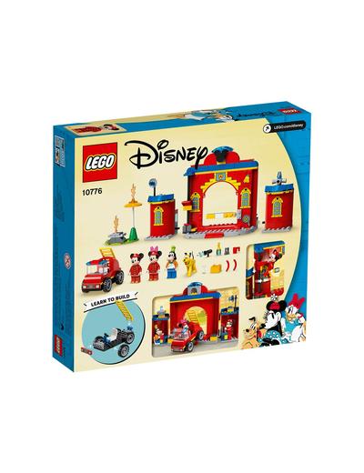 LEGO Mickey and Friends - Remiza i wóz strażacki Myszki Miki i przyjaciół - 144 elementów, wiek 4+