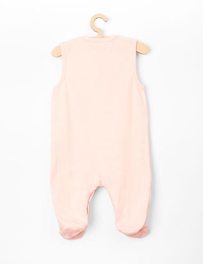 Śpiochy niemowlęce różowe- 100% bawełna